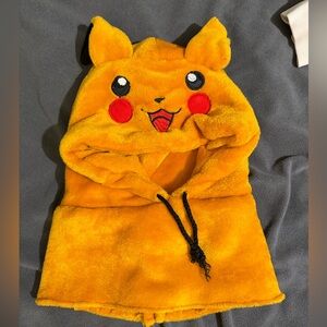 Yellow Pikachu Hooded Hat